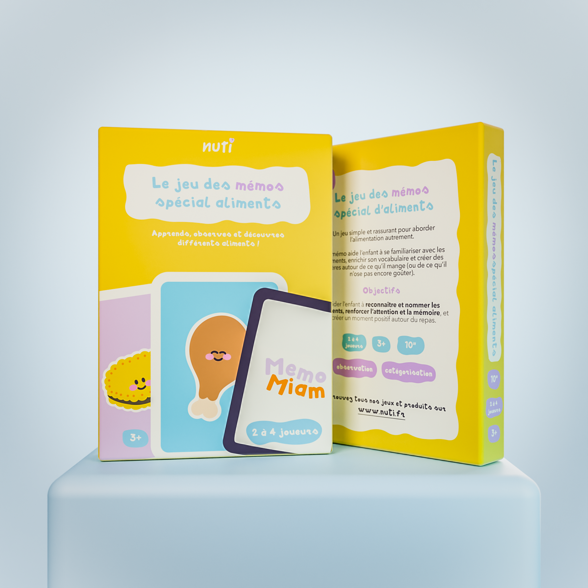 Le jeu des mémos spécial aliments