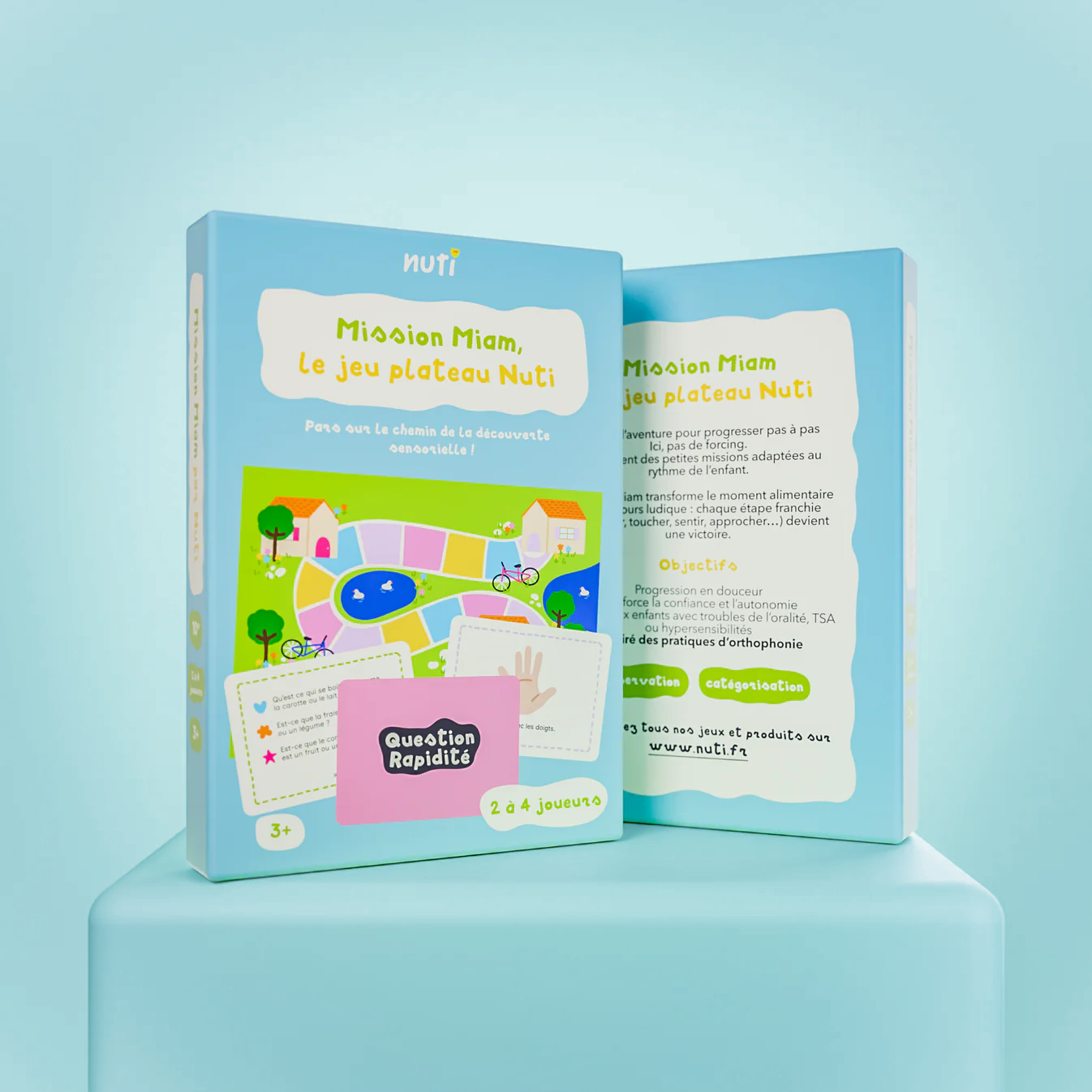 Mission Miam, Le jeu plateau Nuti