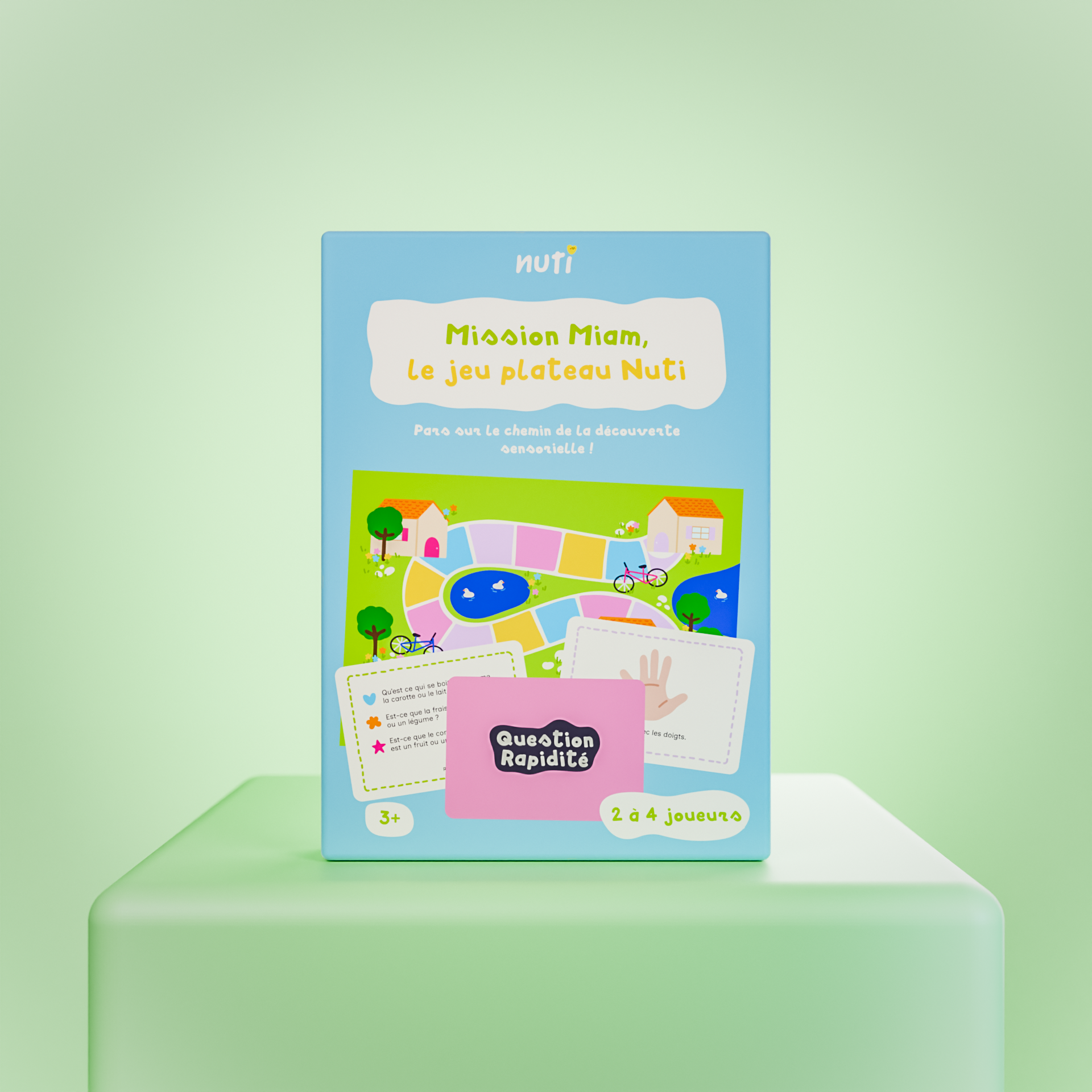 Mission Miam, Le jeu plateau Nuti