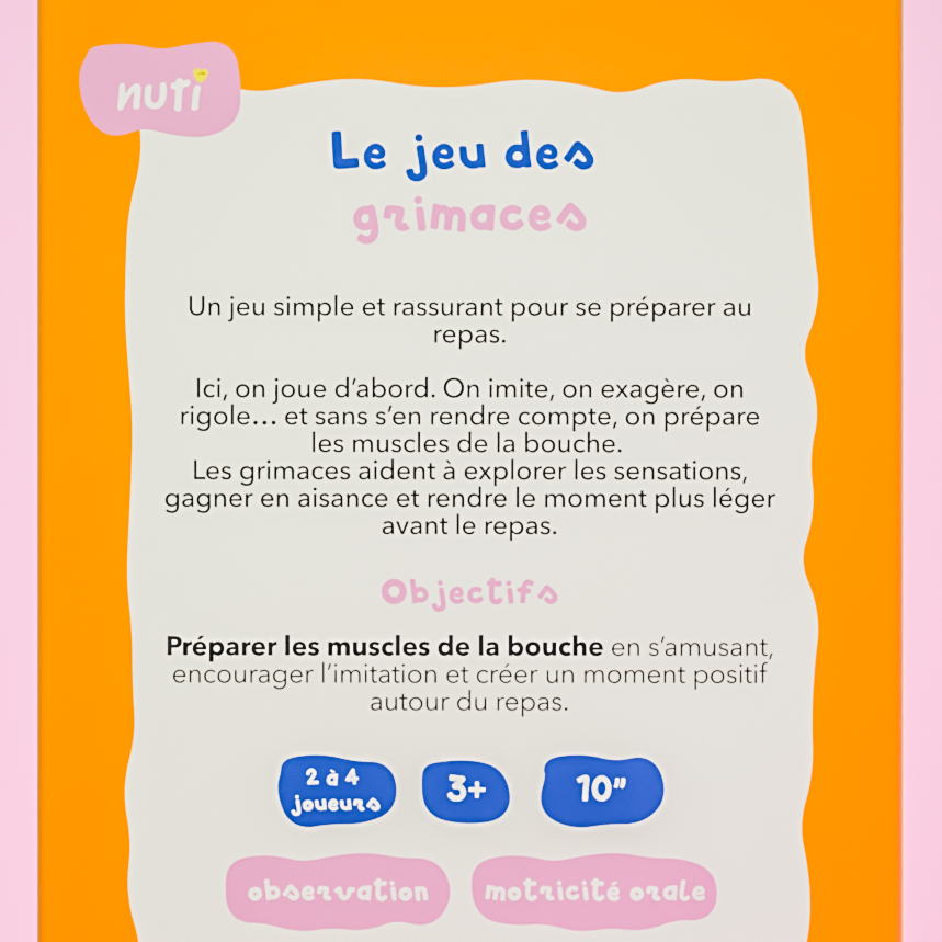 Le jeu des grimaces
