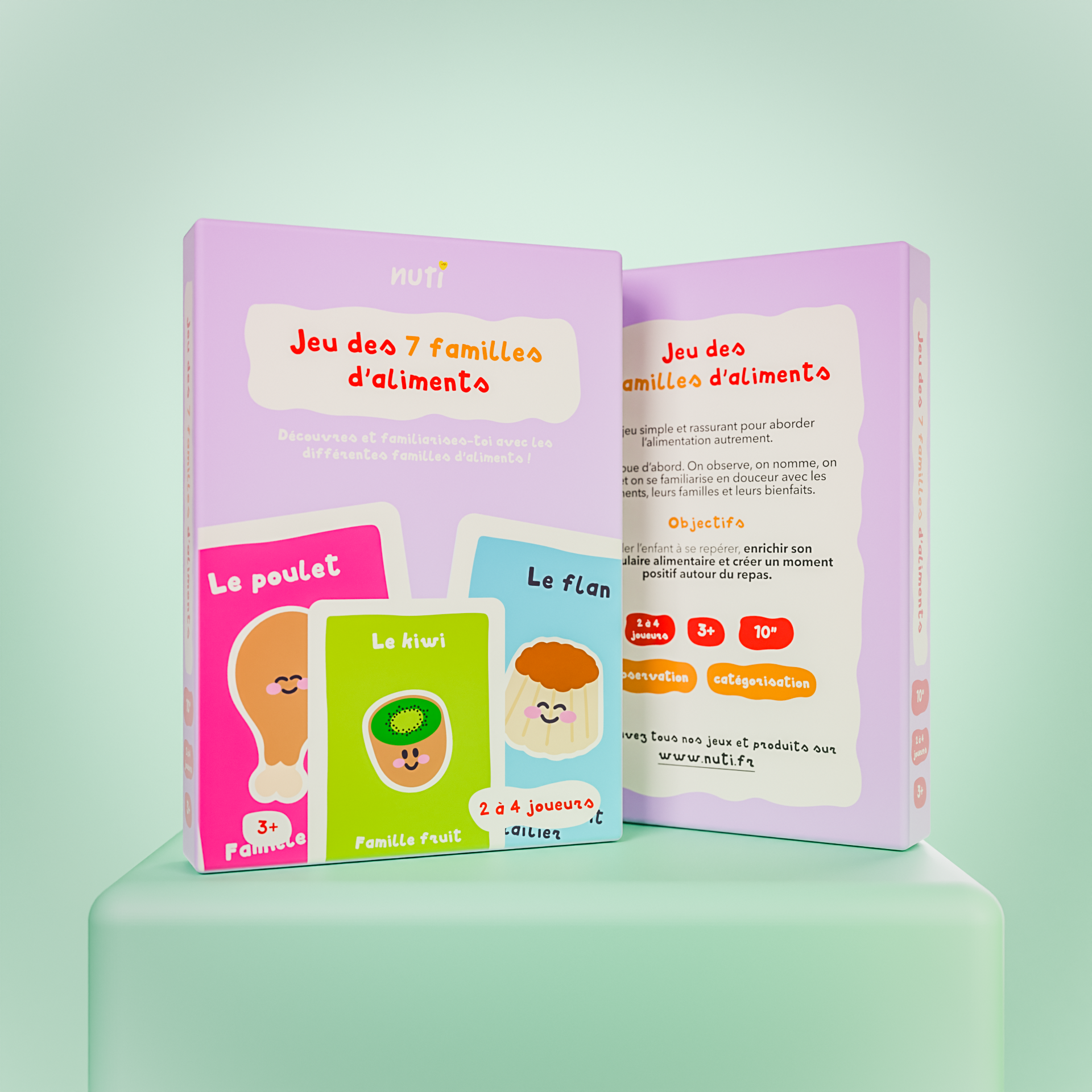 Jeu des 7 familles d'aliments