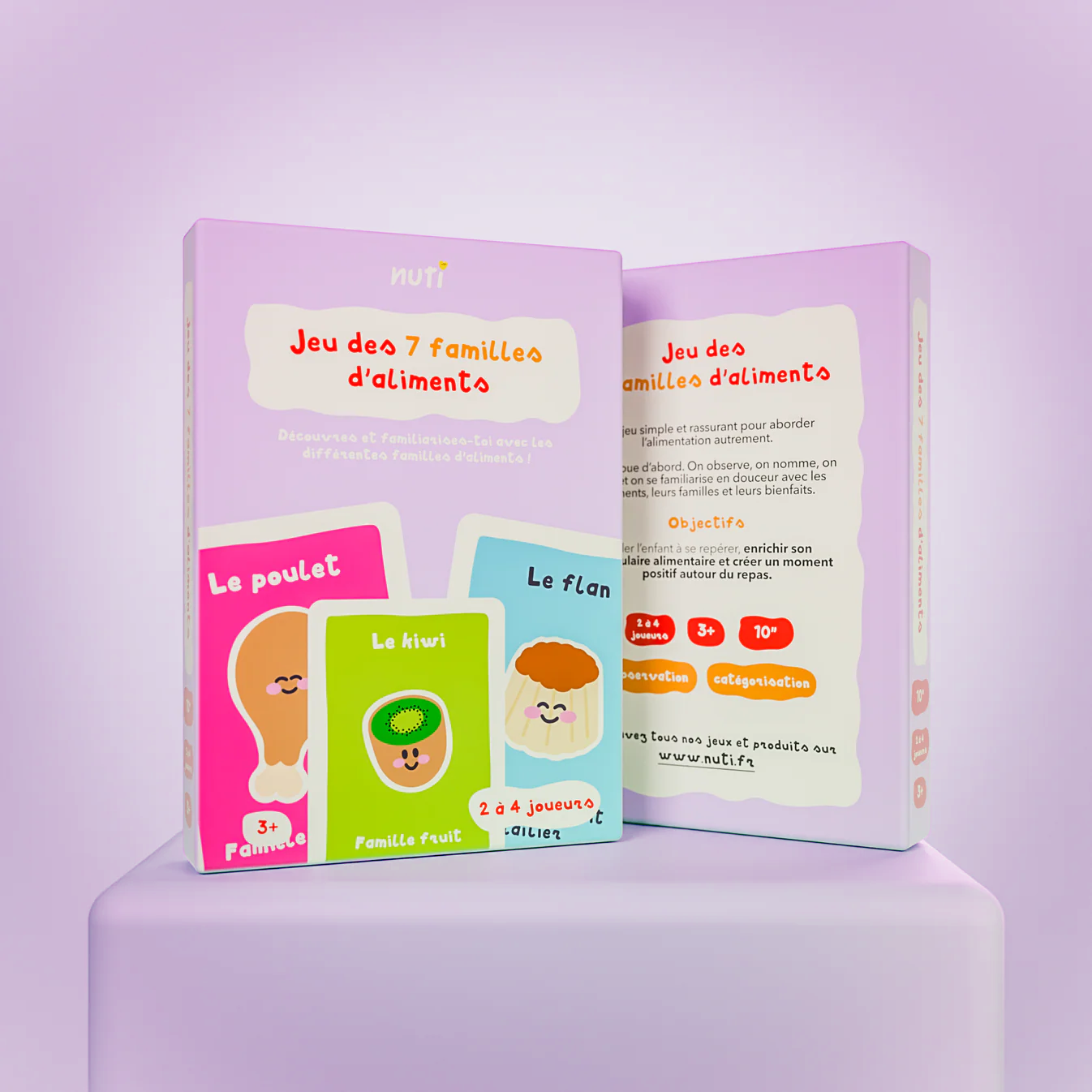 Jeu des 7 familles d'aliments