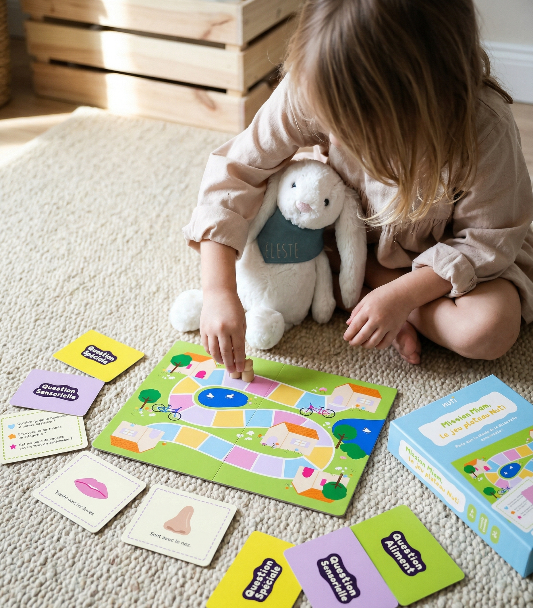 Mission Miam, Le jeu plateau Nuti