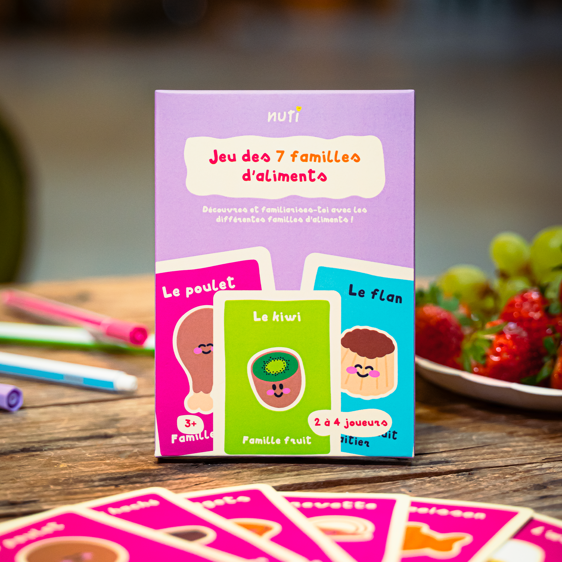 Jeu des 7 familles d'aliments