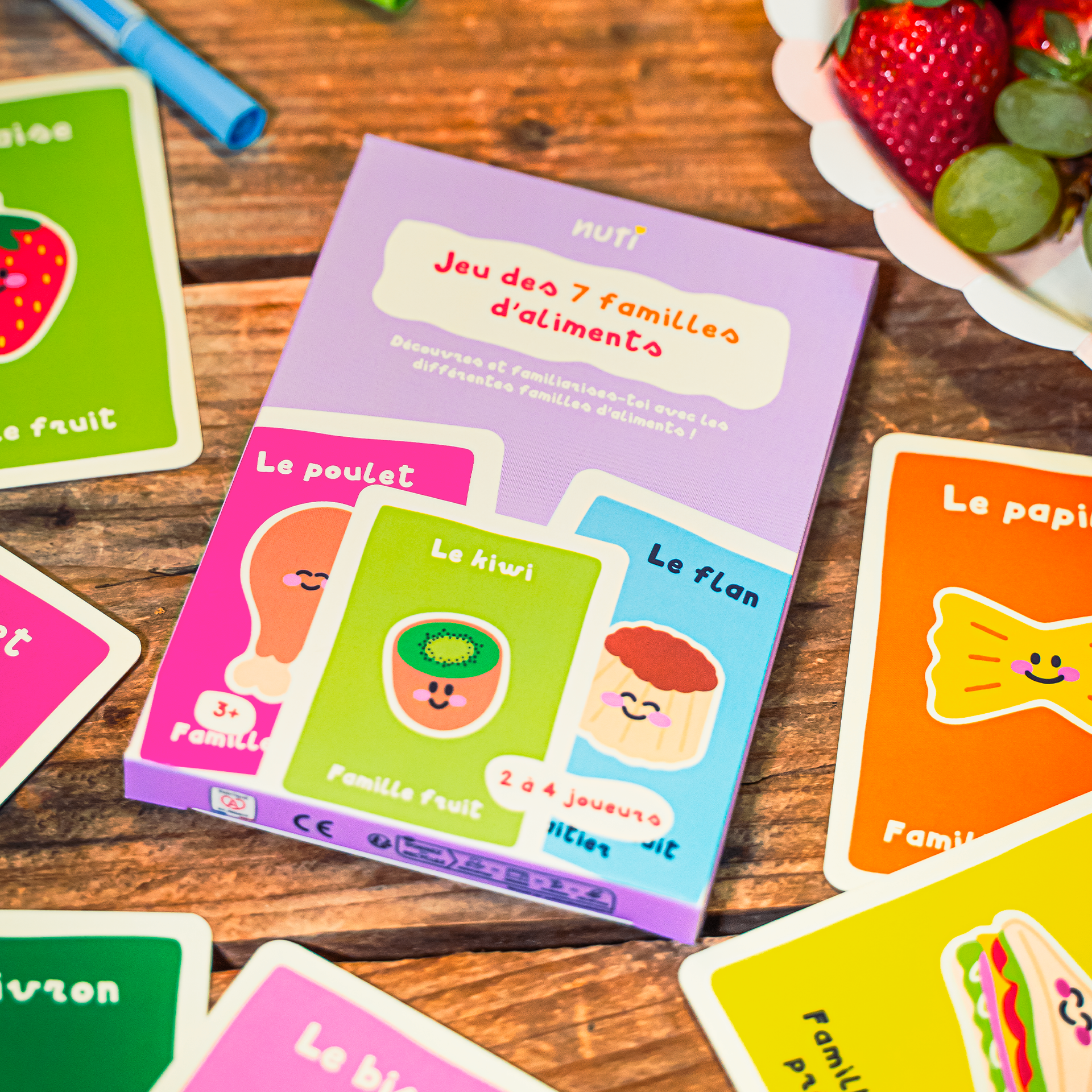 Jeu des 7 familles d'aliments