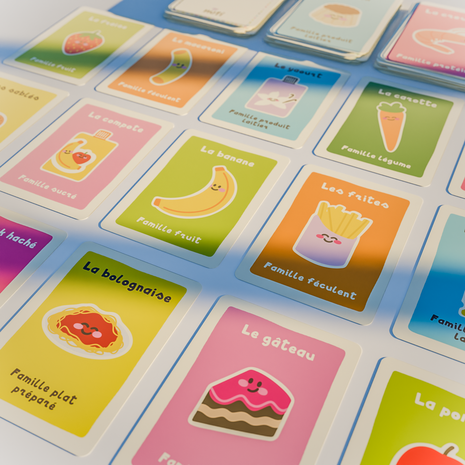 Jeu des 7 familles d'aliments