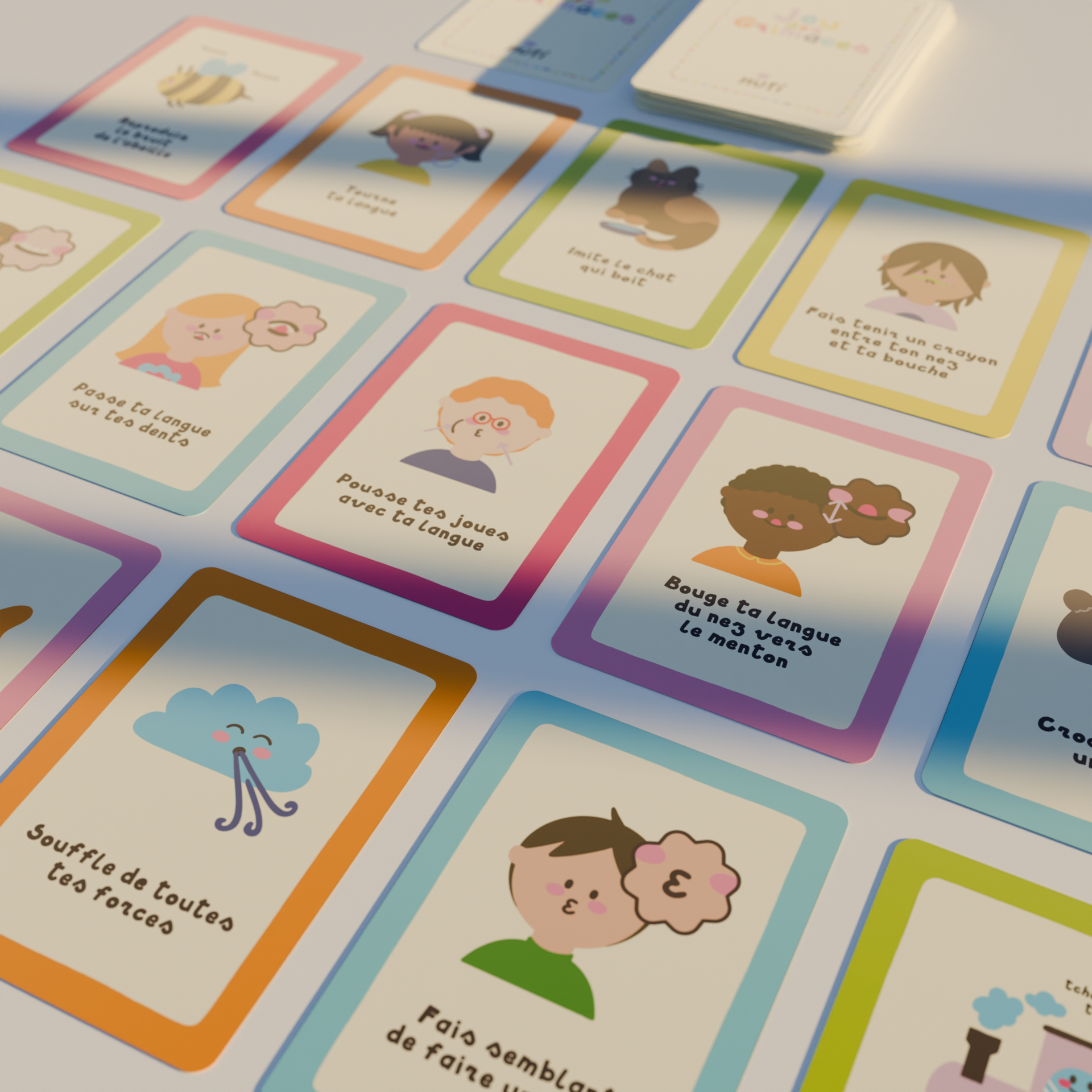Le jeu des grimaces