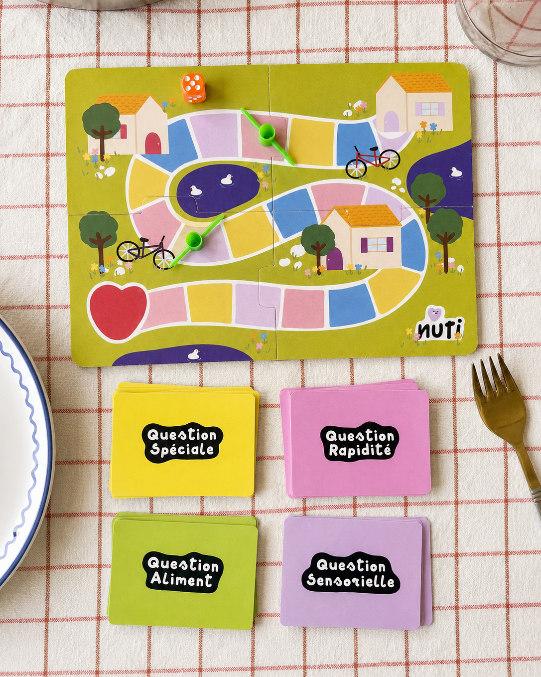 Mission Miam, Le jeu de l'oie Nuti