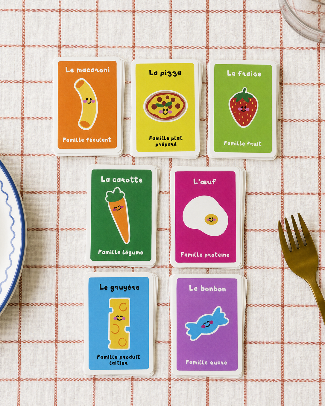 Jeu des 7 familles d'aliments